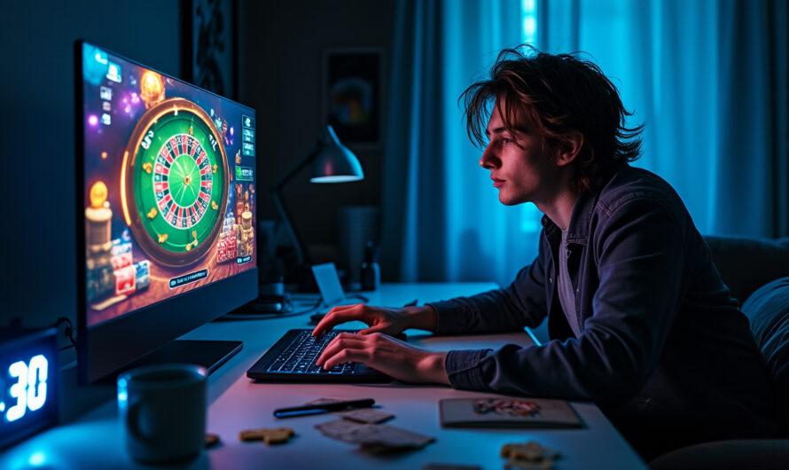 Jouer au casino en ligne quand on est insomniaque : bonne ou mauvaise idée ?